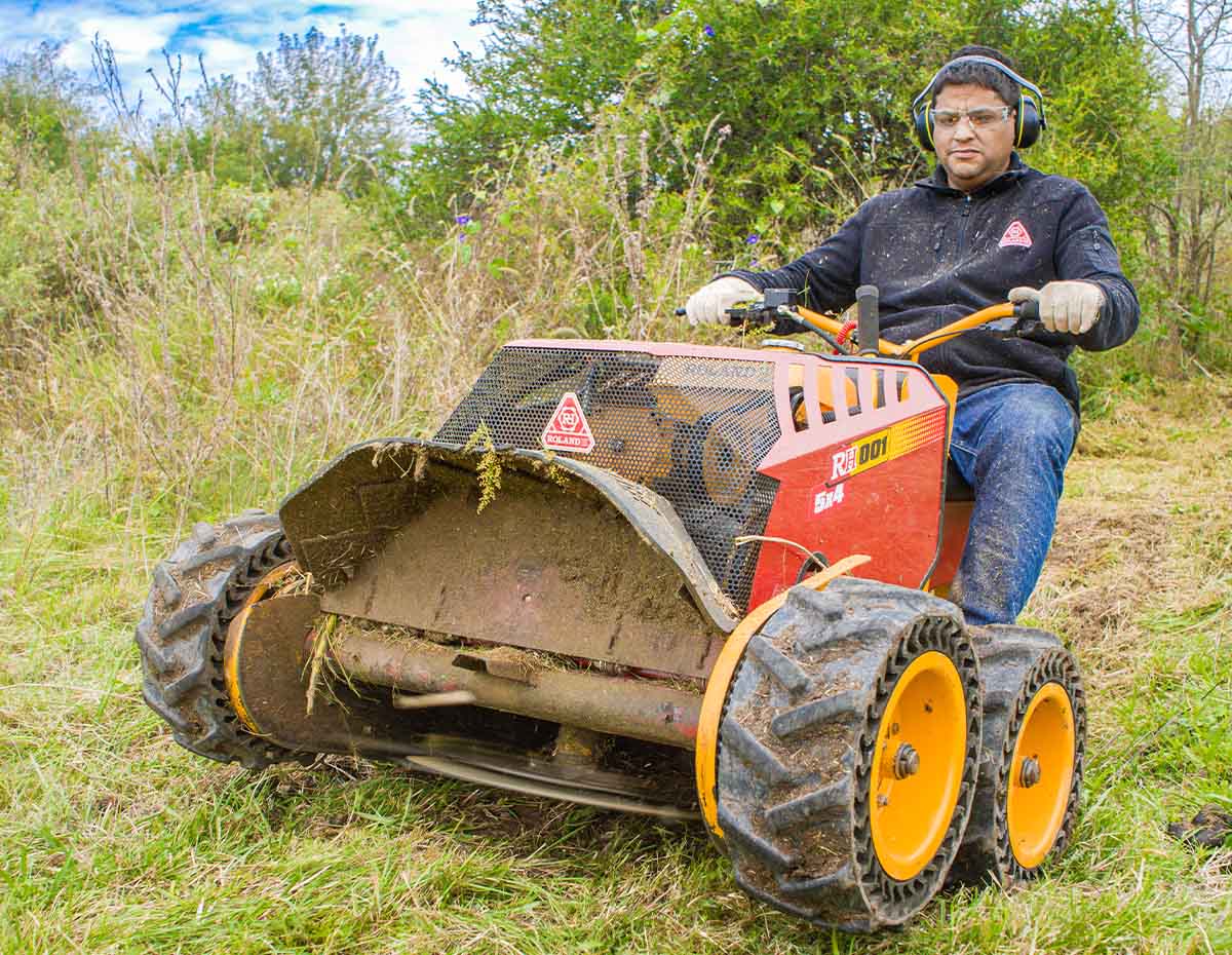 Desmalezadora Roland H001 5x4 - Imagen 7