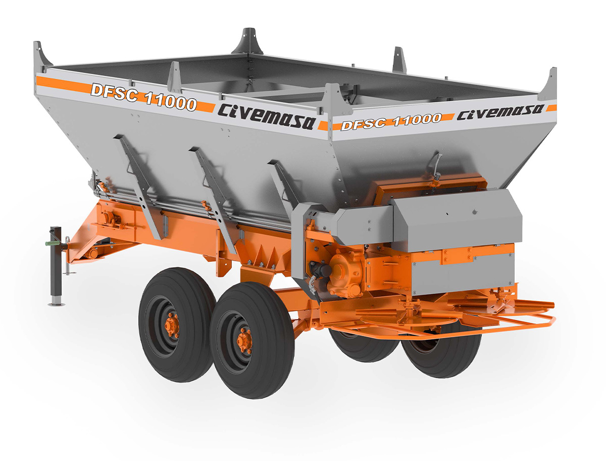Distribuidor de fertilizantes Civemasa DFSC Série 1000