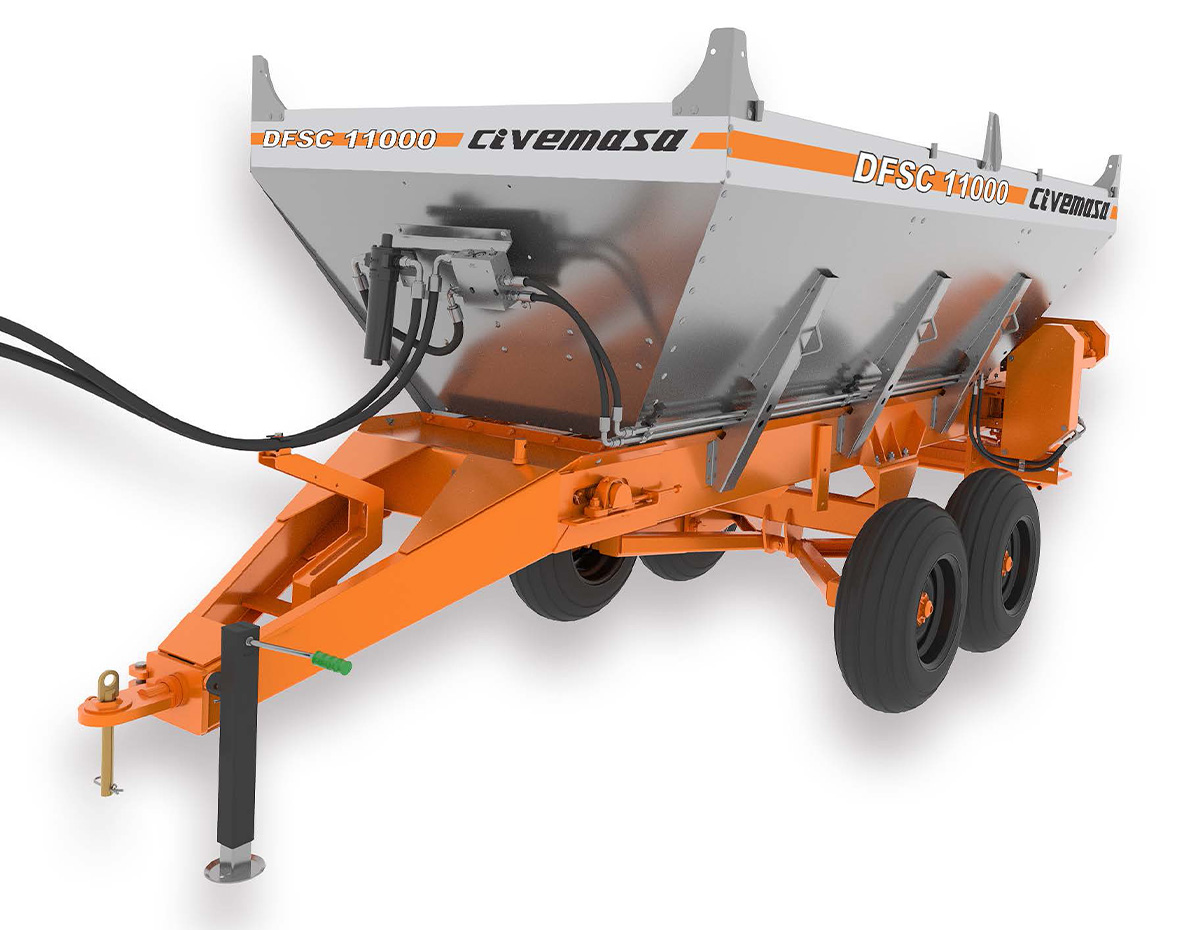 Distribuidor de fertilizantes Civemasa DFSC Série 1000 - Imagen 2